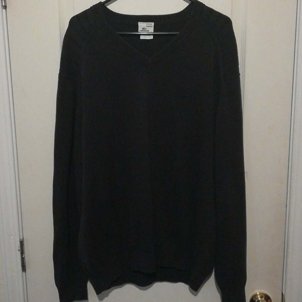 Vintage Washed Lacoste Vneck Sweater